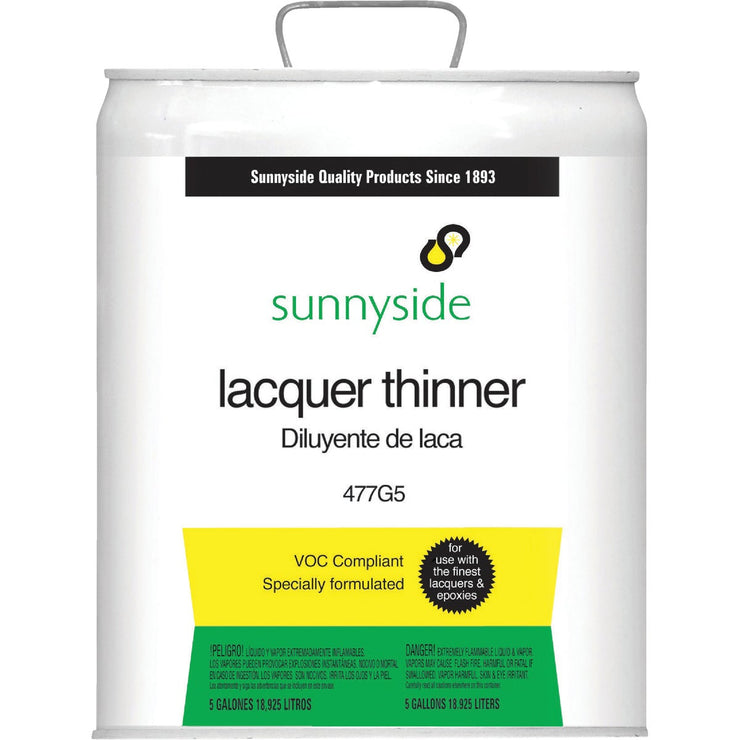 Sunnyside Low VOC Lacquer Thinner, 5 Gallon – Hemlock Hardware
