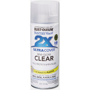 Rust-Oleum Painter's Touch 2X Ultra Cover 12 Oz. Semi-Gloss Finish Spray Paint, Clear