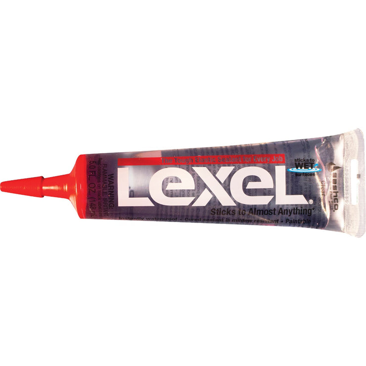 Sashco Lexel 5 Oz. VOC Caulk Polymer Sealant, Clear