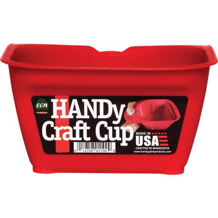 Handy Craft 1/2 Pt. Red Paint Cup