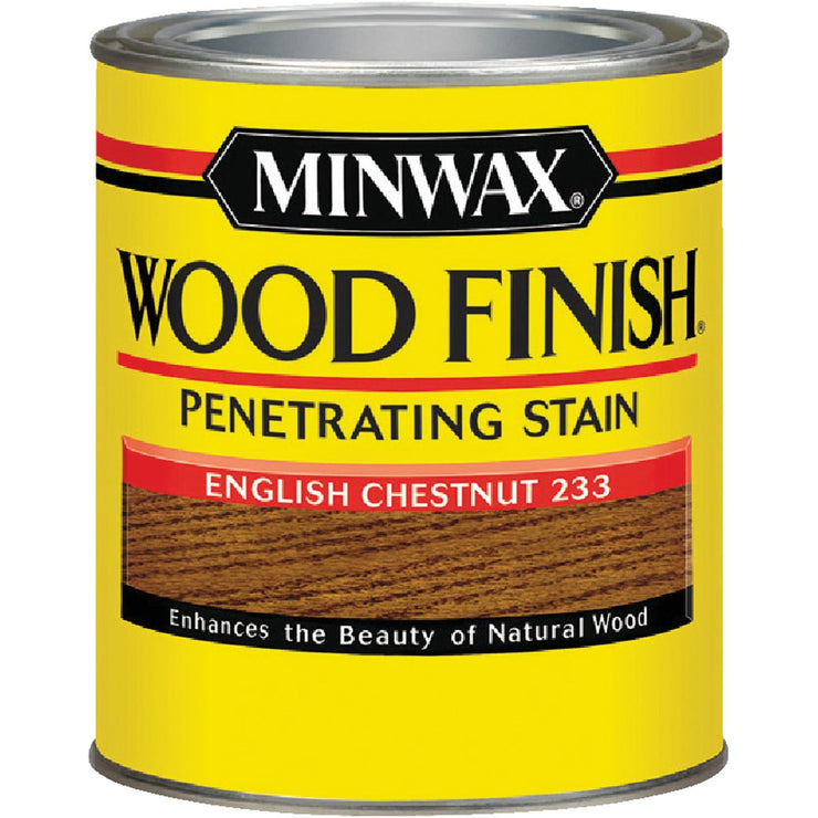 Minwax Wood Finish Penetrating Stain, English Chestnut, 1/2 Pt.
