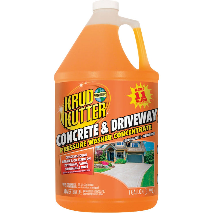 Krud Kutter 1 Gal. Concrete & Driveway Pressure Washer Concentrate Cleaner