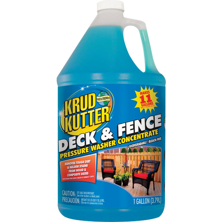 Krud Kutter 1 Gal. Deck & Fence 1 Gal. Pressure Washer Concentrate Cleaner