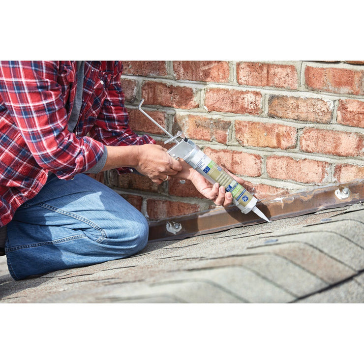 GE Gutter Silicone 2 Sealant, Clear, 10.1oz