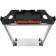 Little Giant Jumbo Step 42 In. Aluminum Step Ladder with 375 Lb. Load Capacity Type 1AA Ladder Rating