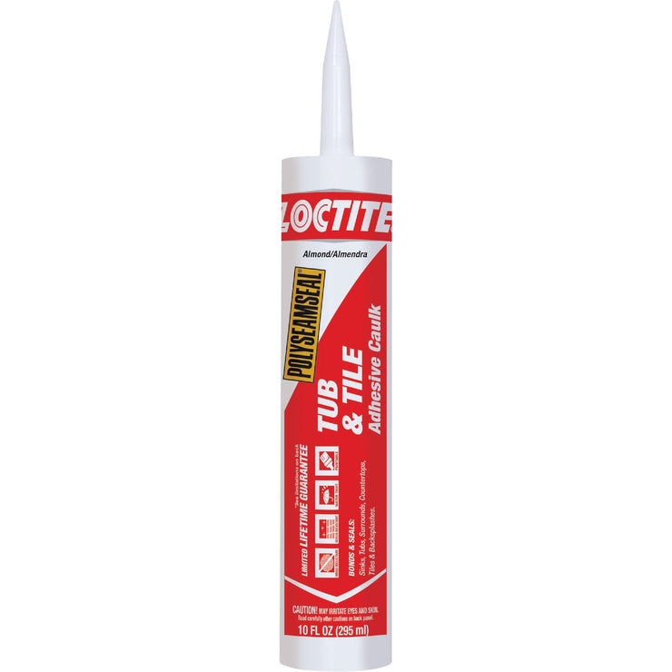 Loctite Polyseamseal 10 Oz. Almond Kitchen & Bath Caulk