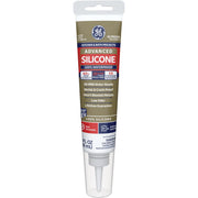 GE Advanced Silicone 2 Kitchen & Bath Sealant - Squeeze, Almond, 2.8oz