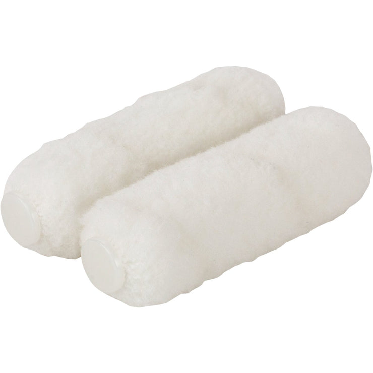 Shur-Line Shur-Flow 4 In. x 3/8 In. Mini Knit Fabric Roller Cover (2-Pack)