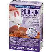 Envirotex Lite Pour-On 8 Oz. High-Gloss Finish