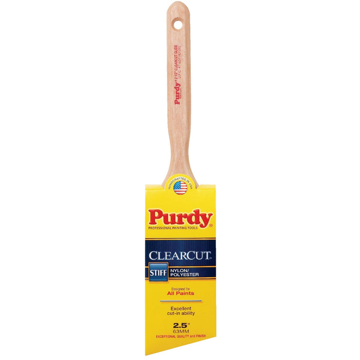Purdy Clearcut Glide 2-1/2 In. Angular Trim Stiff Paint Brush