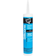 DAP 9.8 Oz. Window, Door & Siding Silicone Sealant, Clear