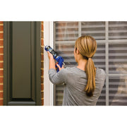 GE Supreme Silicone Window & Door Sealant, Clear, 10.1oz