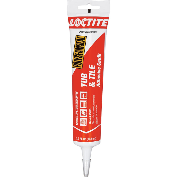 Loctite Polyseamseal 5.5 Oz. Clear Kitchen & Bath Caulk
