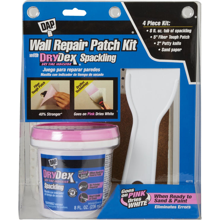 Dap DryDex 8 Oz. Drywall Repair Kit (4-Piece)