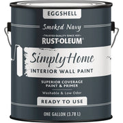 Simply Home Eggshell Smoked Navy Interior Wall Paint, Gallon