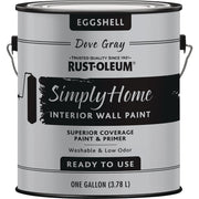 Simply Home Eggshell Dove Gray Interior Wall Paint, Gallon