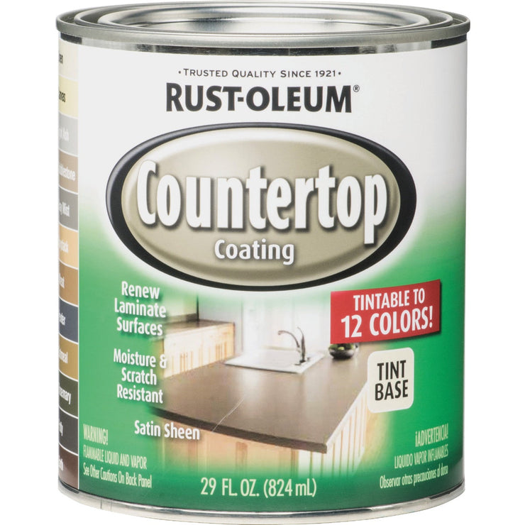 Rust-Oleum Tint Base Satin 25 Lf X 2 Ft Wide Counter Top Coating