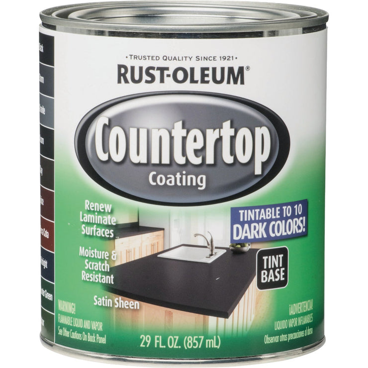 Rust-Oleum Tint Base Satin 25 Lf X 2 Ft Wide Counter Top Coating