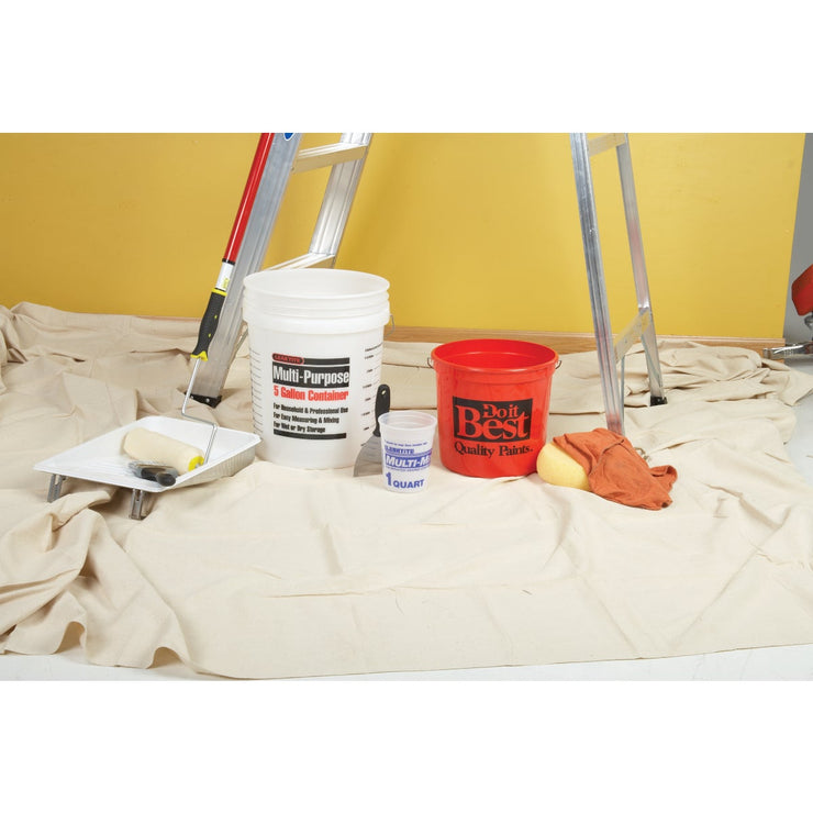 Leaktite 1 Qt. White Multi-Mix All Purpose Mixing And Storage Container