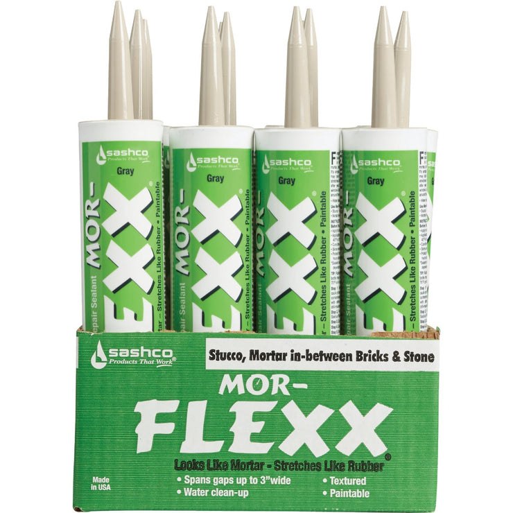 Sashco Mor-Flexx Gray Cartridge Mortar Sealant