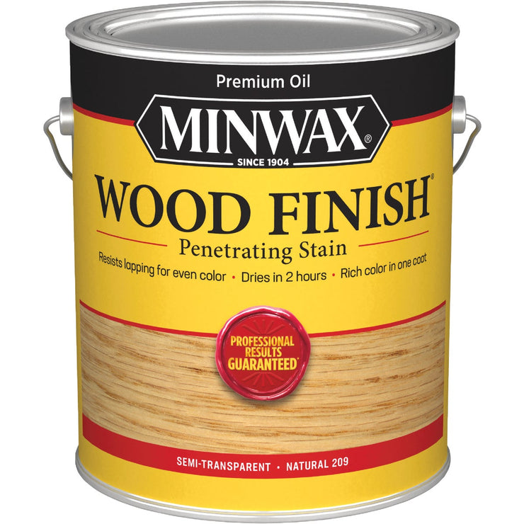 Minwax Wood Finish Penetrating Stain, Natural, 1 Gal.
