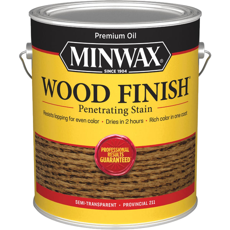 Minwax Wood Finish Penetrating Stain, Provincial, 1 Gal.
