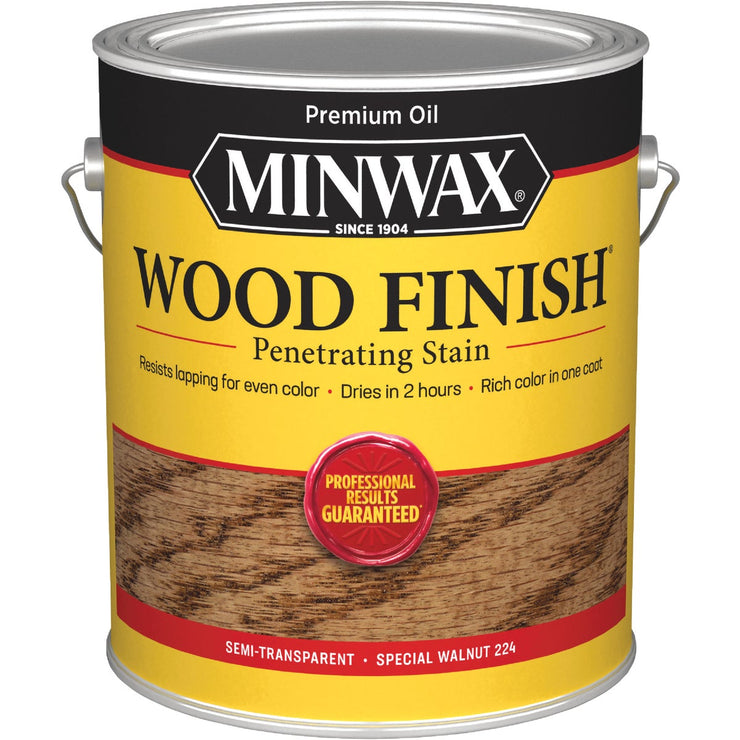 Minwax Wood Finish Penetrating Stain, Special Walnut, 1 Gal.