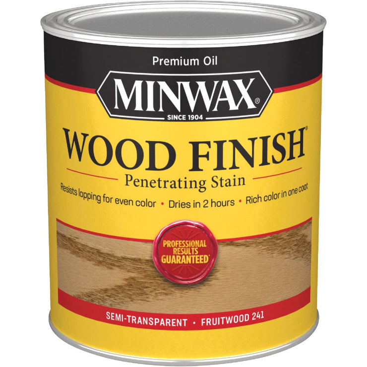Minwax Wood Finish Penetrating Stain, Fruitwood, 1 Qt.