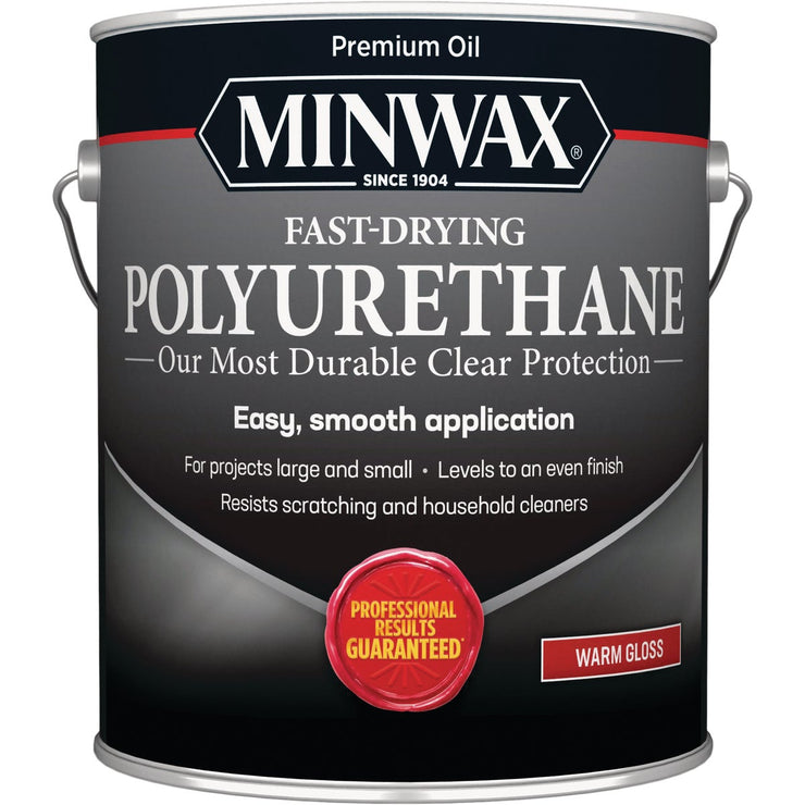 Minwax Gloss Fast-Drying Interior Polyurethane, 1 Gal.