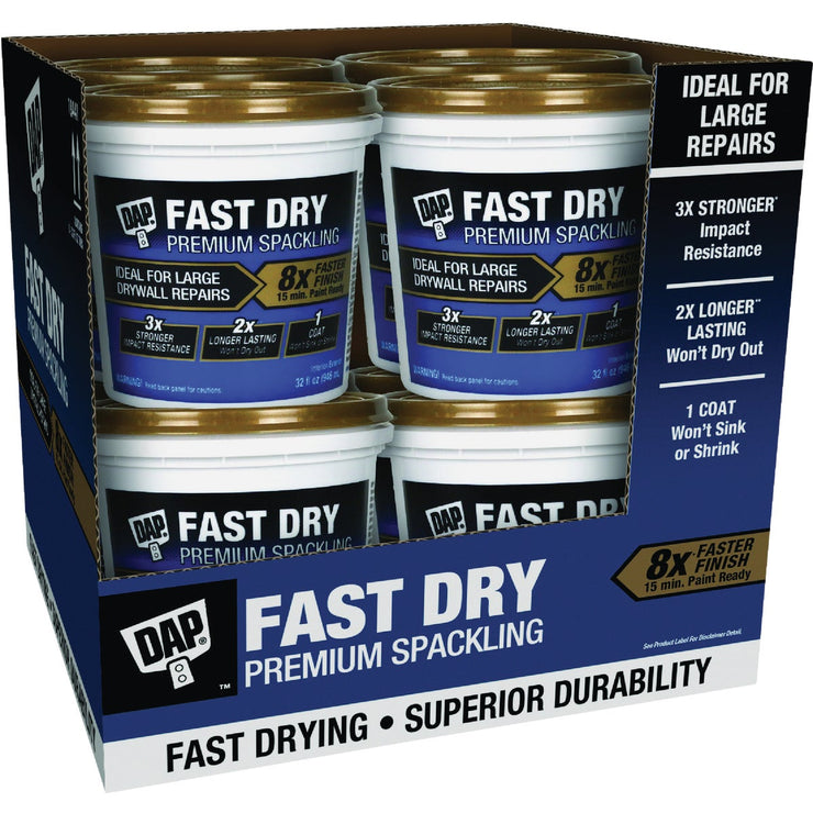 Dap Fast Dry 32 Oz. Premium Spackling