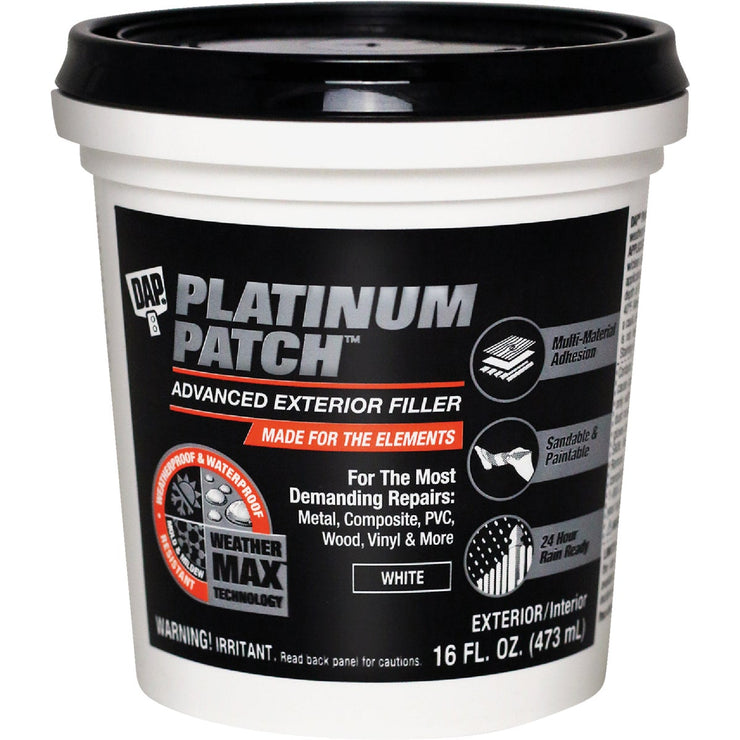 Dap Platinum Patch 16 Oz. Advanced Interior/Exterior Spackling Filler