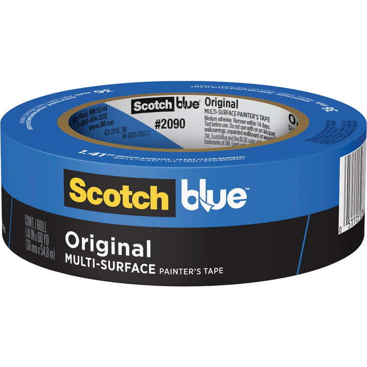 3M Scotch Blue 1.41 In. x 60 Yd. Original Painter&