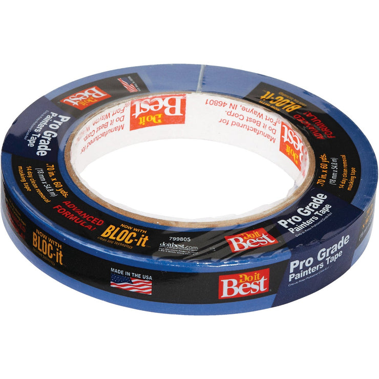Do it Best Pro Grade 0.70 In. x 60 Yd. Blue Painter&