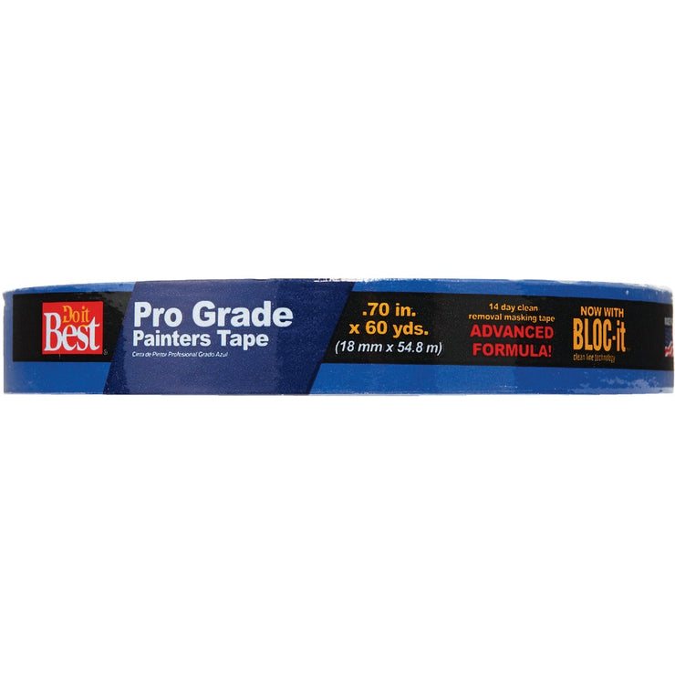 Do it Best Pro Grade 0.70 In. x 60 Yd. Blue Painter&