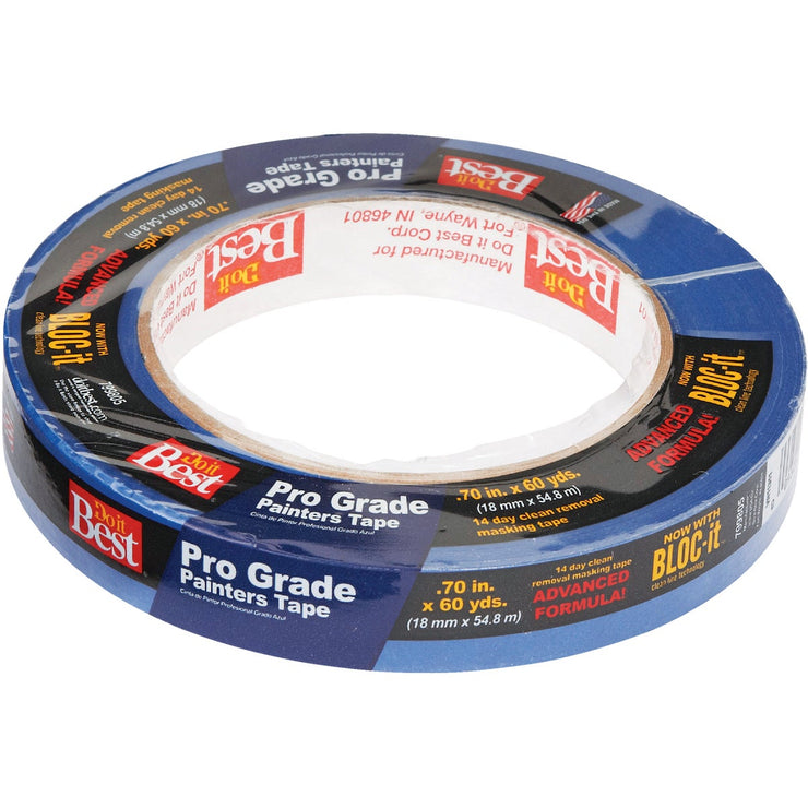 Do it Best Pro Grade 0.70 In. x 60 Yd. Blue Painter&