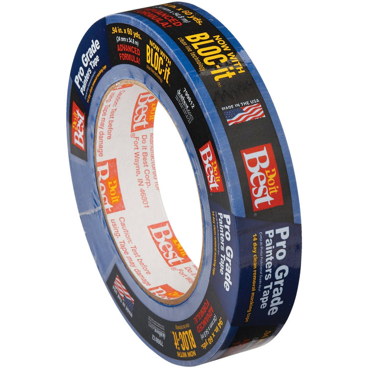 Do it Best Pro Grade 0.94 In. x 60 Yd. Blue Painter&
