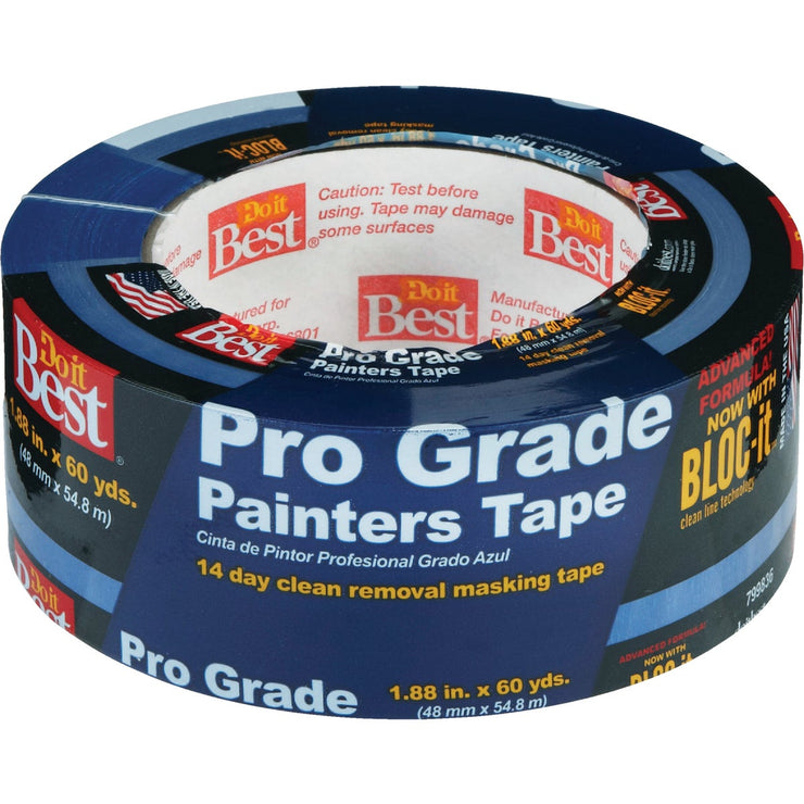 Do it Best Pro Grade 1.88 In. x 60 Yd. Blue Painter&