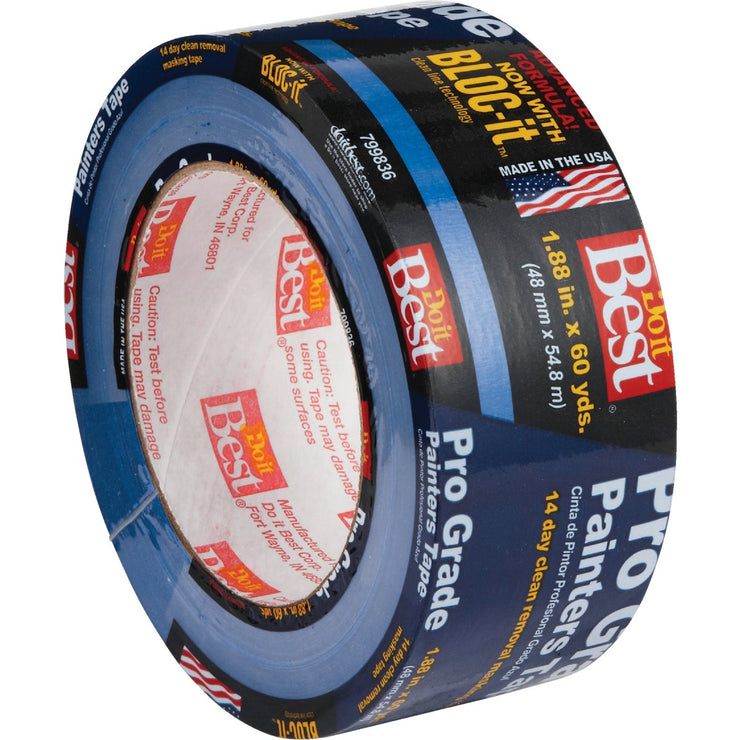 Do it Best Pro Grade 1.88 In. x 60 Yd. Blue Painter&