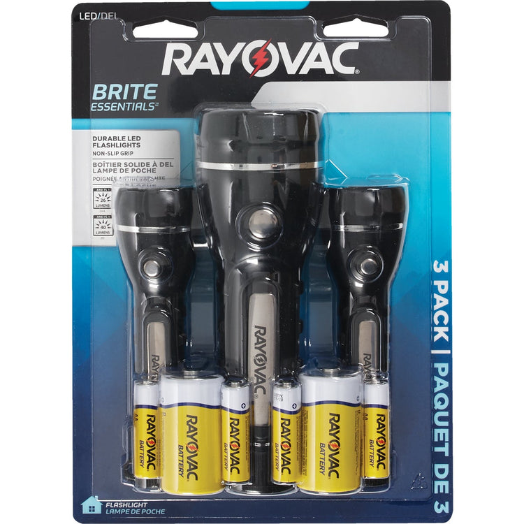 rayovac black light flashlight Rayovac Bright Essentials Rubber LED Flashlight – Hemlock Hardware