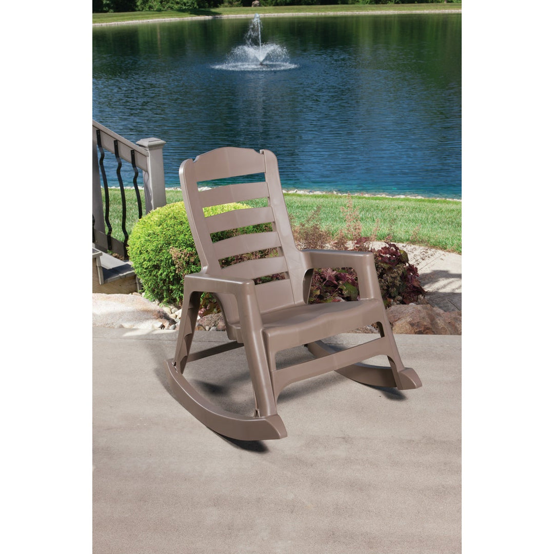 Adams plastic rocking chair sales