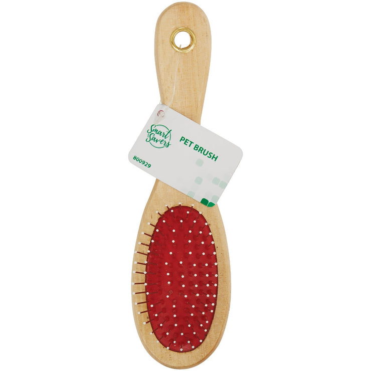 Smart Savers Plastic & Metal Bristle Pet Brush Combo