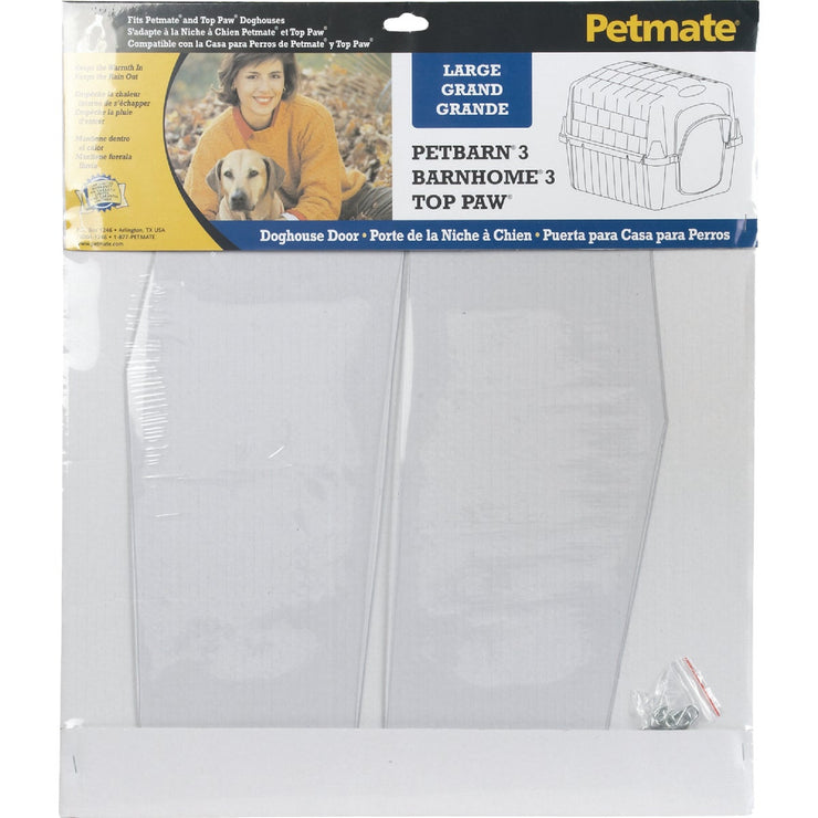 Petmate PetBarn III 14.8 In. W. x 20.8 In. L. Large Dog House Door
