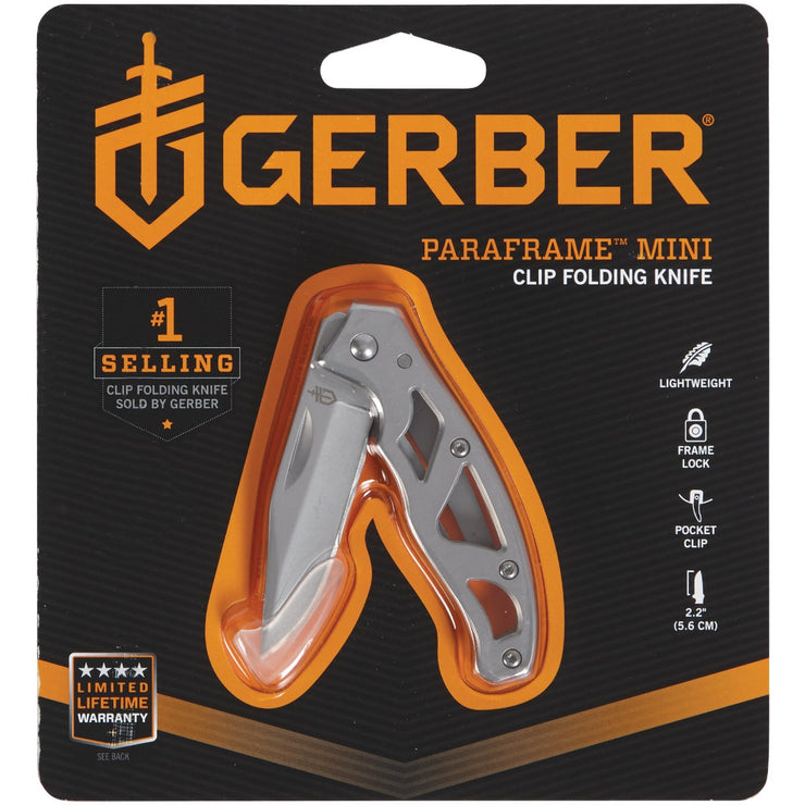 Gerber Mini Paraframe Fine Edge 2-1/4 In. Folding Knife