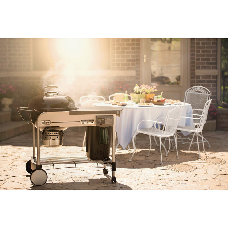 Weber Performer Deluxe 22 In. Black Charcoal Grill