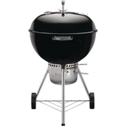 Weber Original Kettle 22 In. Dia. Black Premium Charcoal Grill
