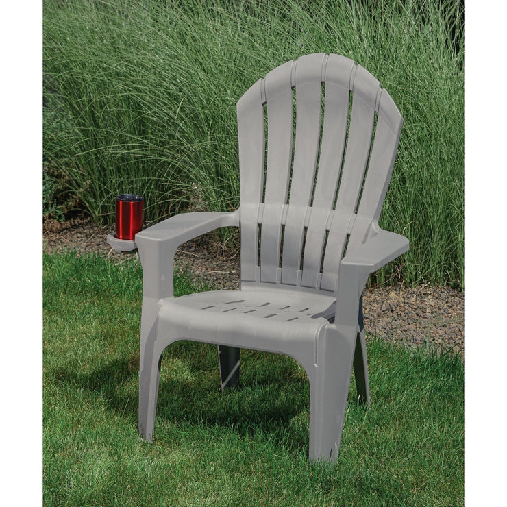 Adams Big Easy Gray Resin Adirondack Chair – Hemlock Hardware