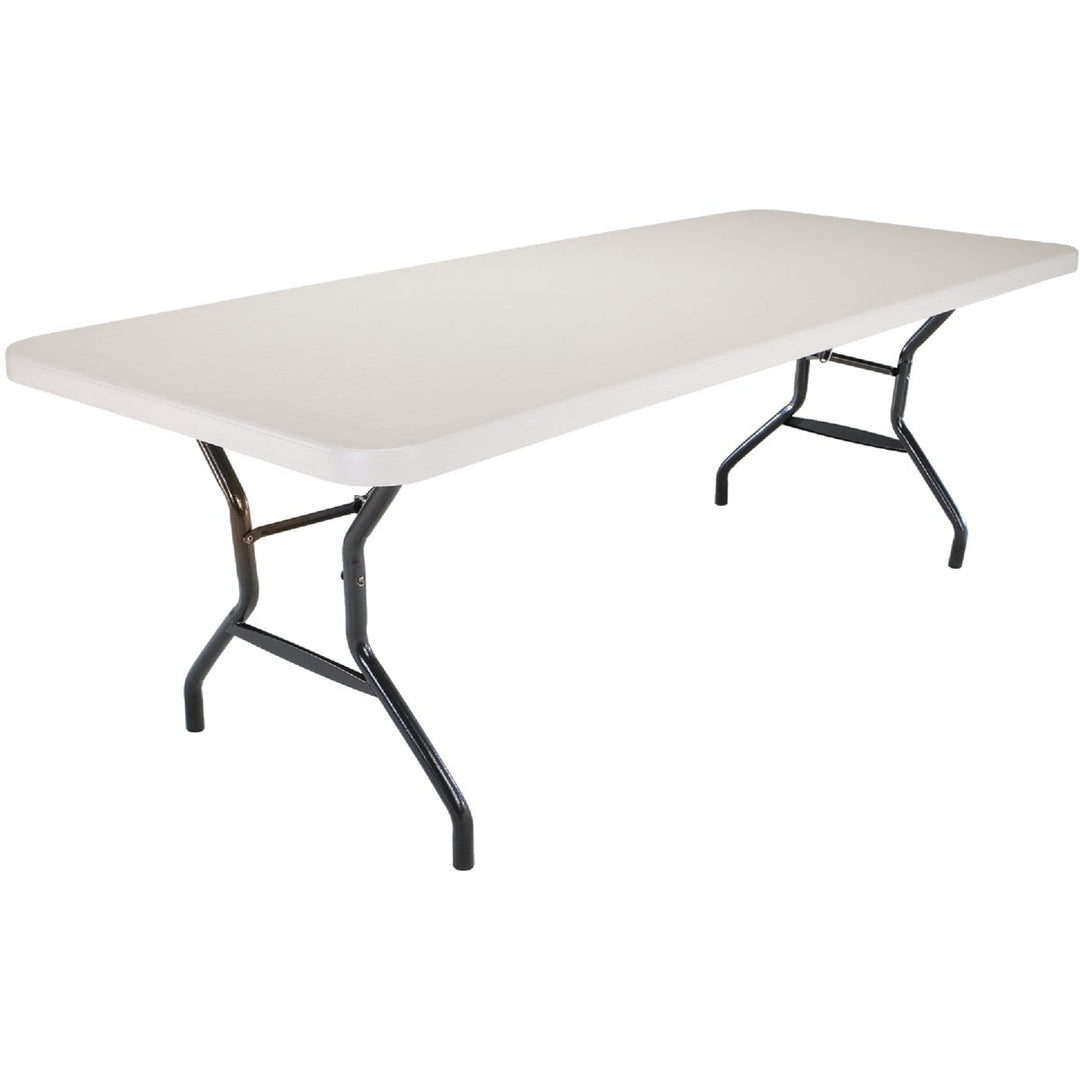Coleman】Tri-folding Table 8 Lifetime 8 Ft. x 30 In. White Granite