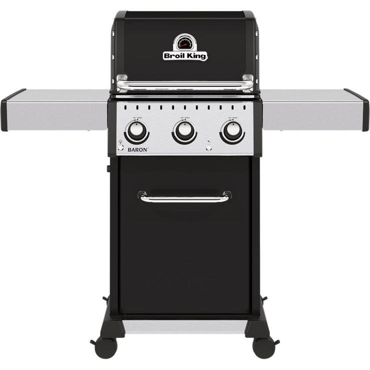 Broil King Baron 320 Pro 3-Burner Black 32,000 BTU Natural Gas Grill