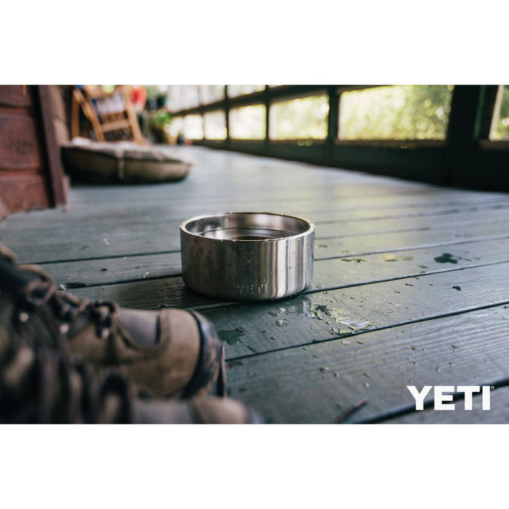 Yeti Boomer 8 Stainless Steel Round 8 C. Dog Food Bowl