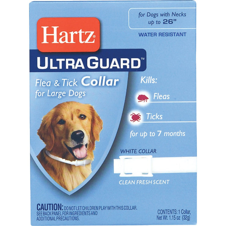 Hartz UltraGuard Water Resistant Flea Tick Collar For Large Dogs